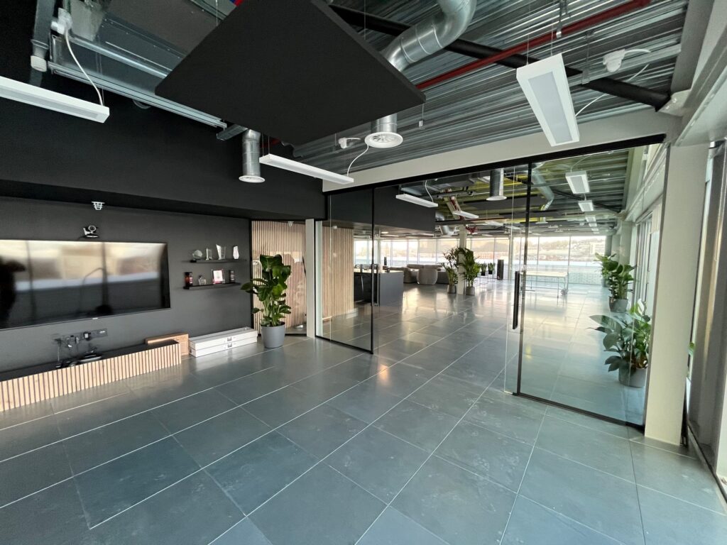 glass office doors